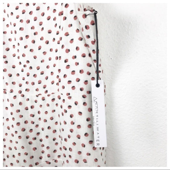 Hola Bixby Maxi Dress in White - Small