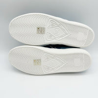 Bandana Embroidered Denim Sneakers