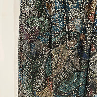 Verb by Pallavi Singhee Halter Cutout Sequin Midi Dress