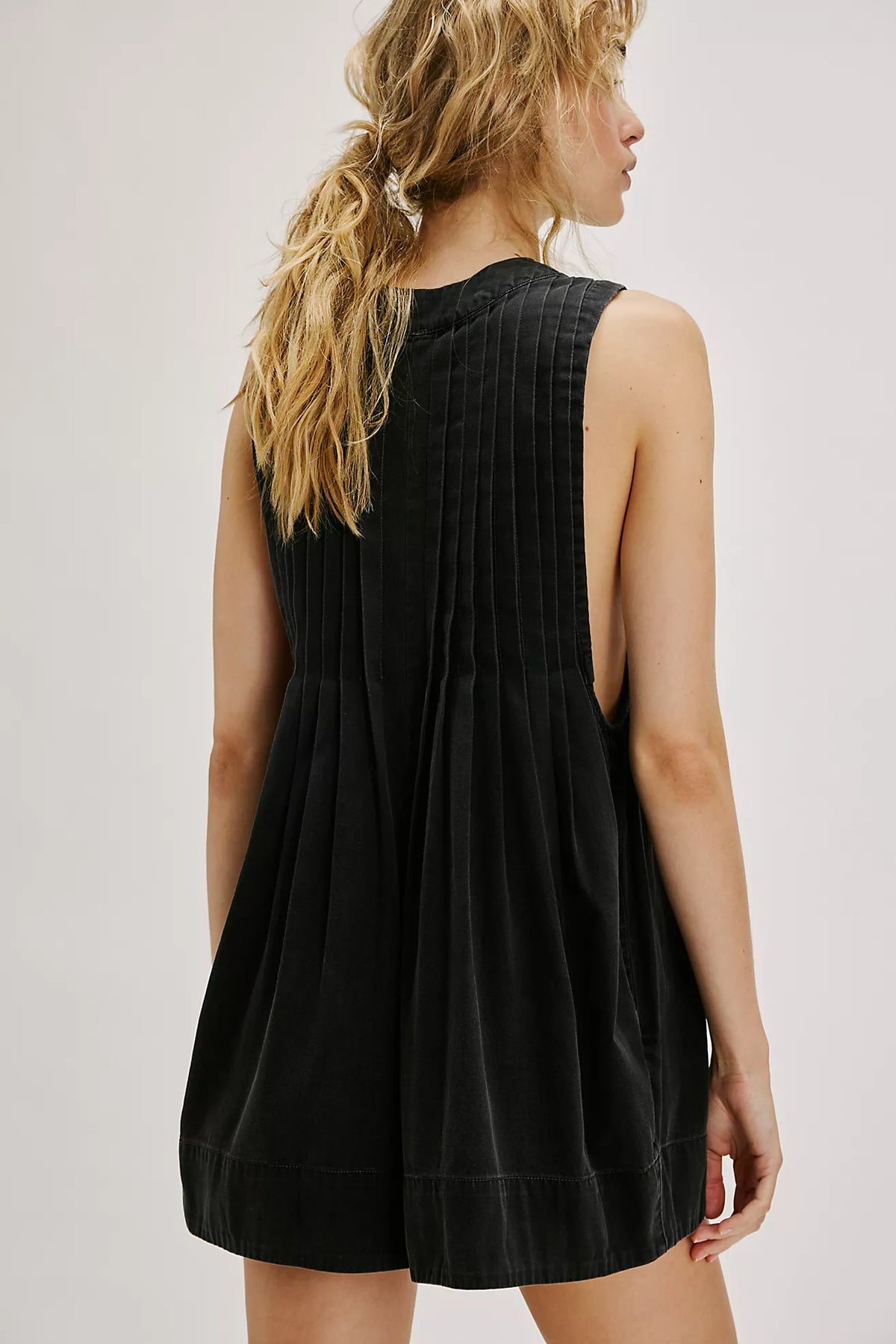 Webster Romper in Black Wash