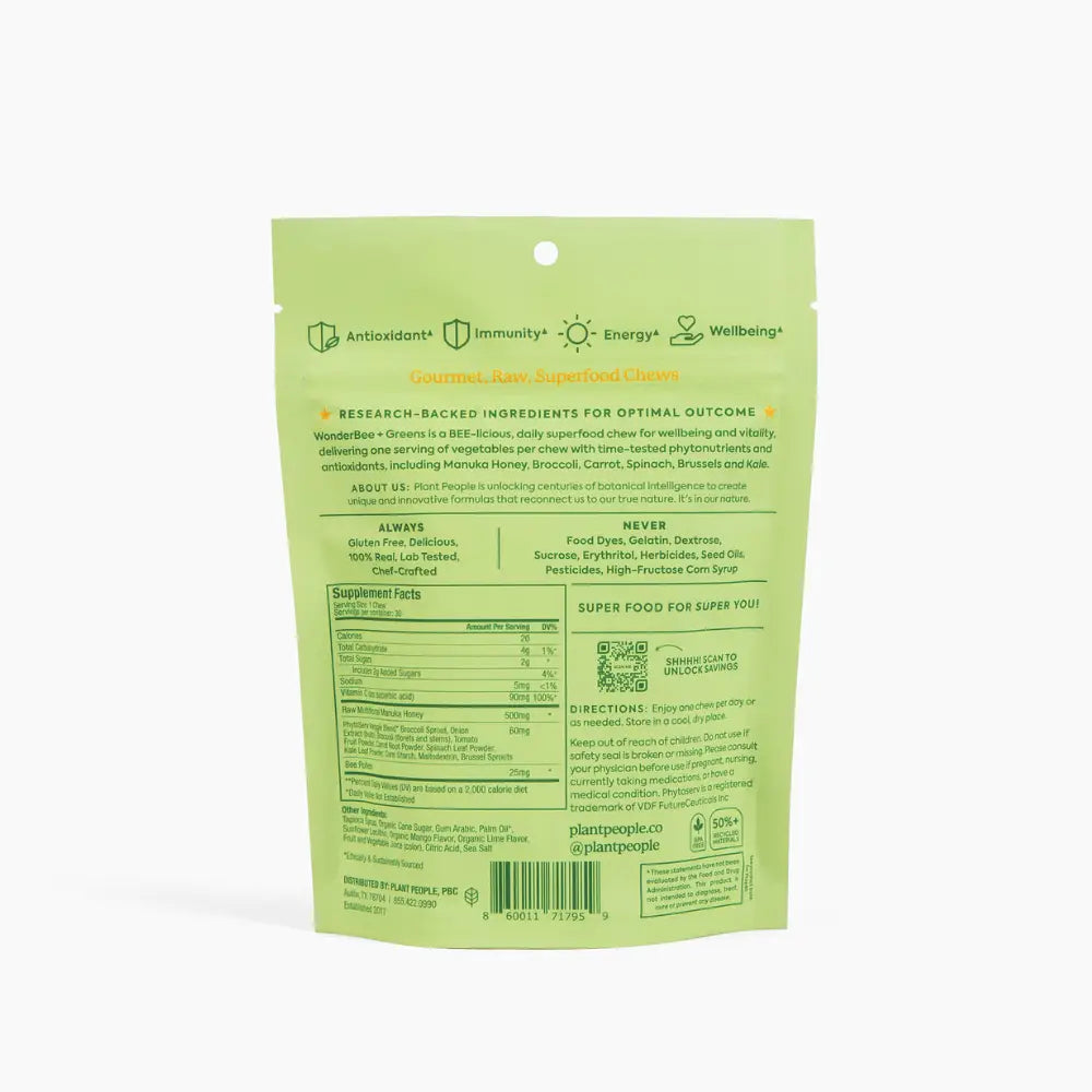 Wonderbee + Greens Chews