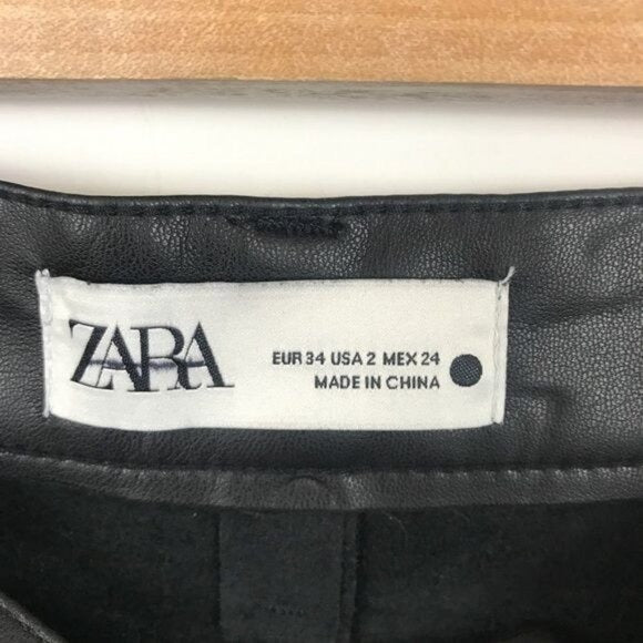 80's Corsy Faux Leather Pants