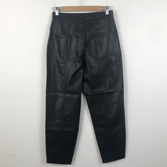 80's Corsy Faux Leather Pants