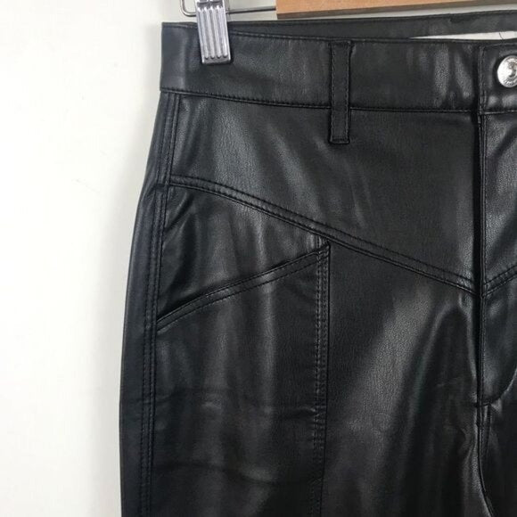 80's Corsy Faux Leather Pants