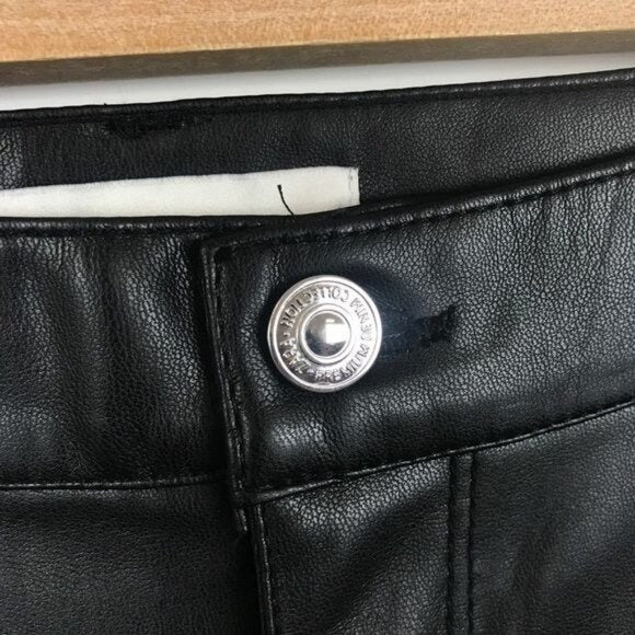 80's Corsy Faux Leather Pants