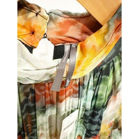 The Somerset Maxi Dress: Long-Sleeve Mock-Neck Chiffon - Medium