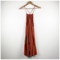 Heat Wave Tunic Dress in Terracotta Size XS