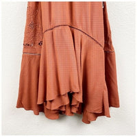 Heat Wave Tunic Dress in Terracotta Size XS