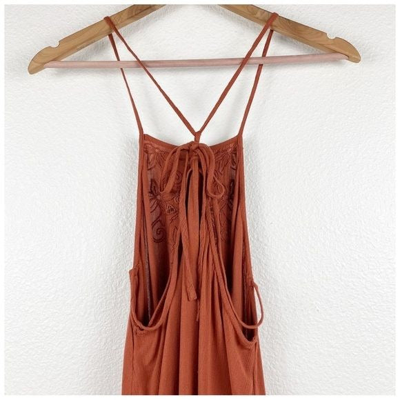 Heat Wave Tunic Dress in Terracotta Size XS