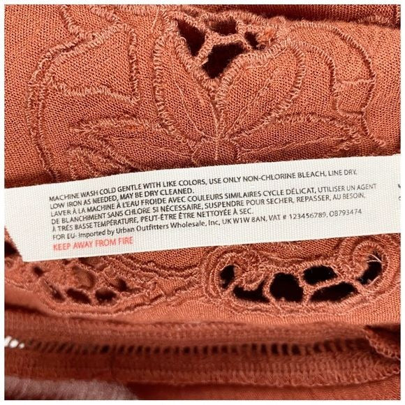 Heat Wave Tunic Dress in Terracotta Size XS