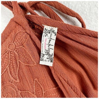 Heat Wave Tunic Dress in Terracotta Size XS