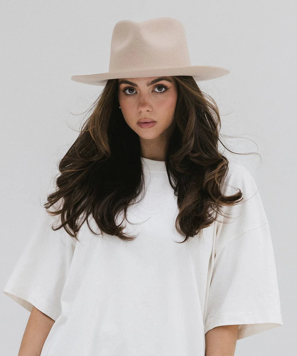Zephyr Rancher Hat in Cream