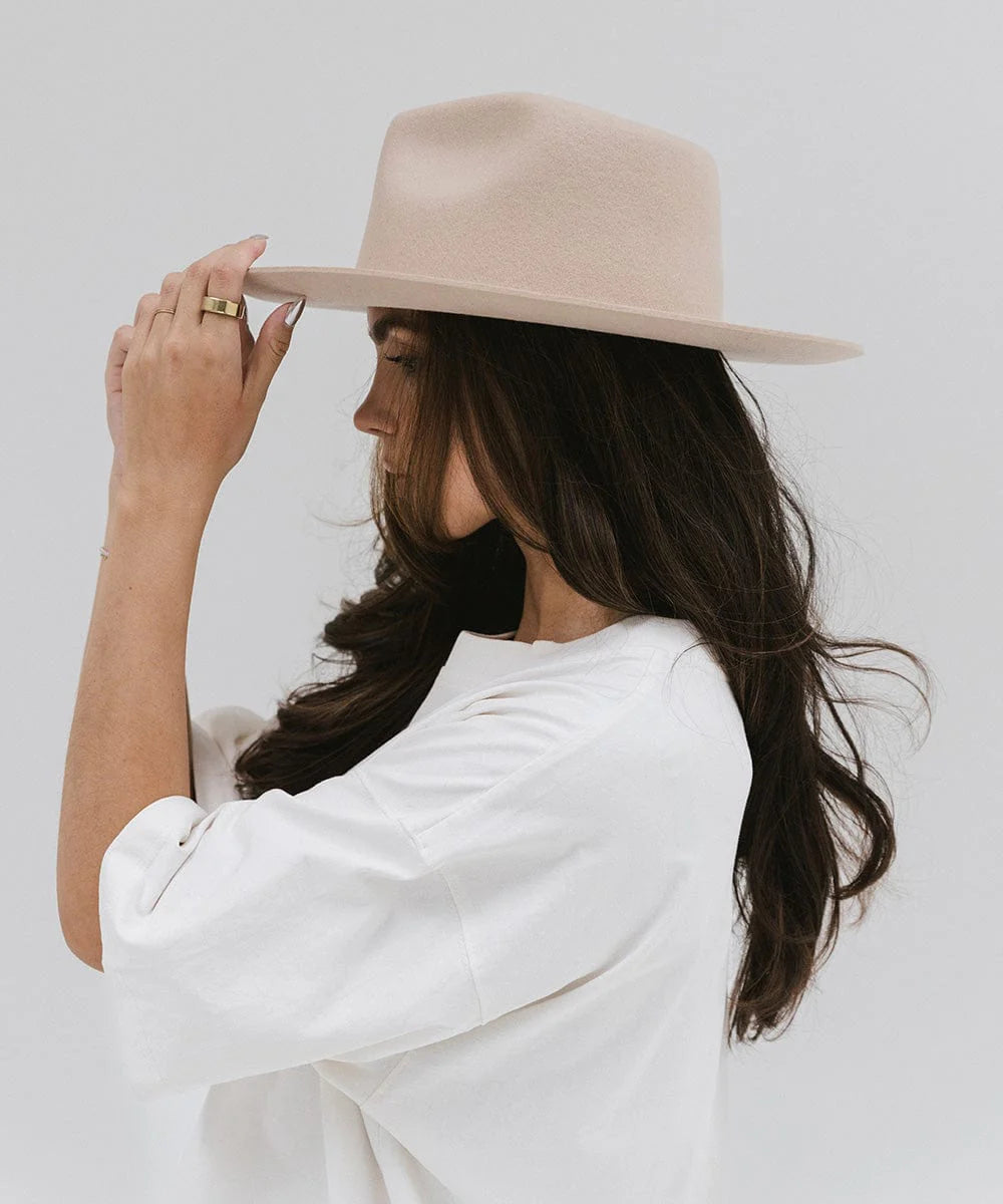 Zephyr Rancher Hat in Cream