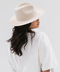 Zephyr Rancher Hat in Mix Ivory