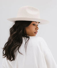 Zephyr Rancher Hat in Mix Ivory